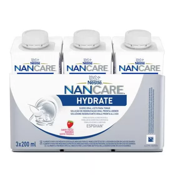 Nancare Hydrate Sol Rehidr Oral 200mlX3