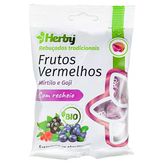 Herby Reb Bio C/recheio Frut Verm 60g