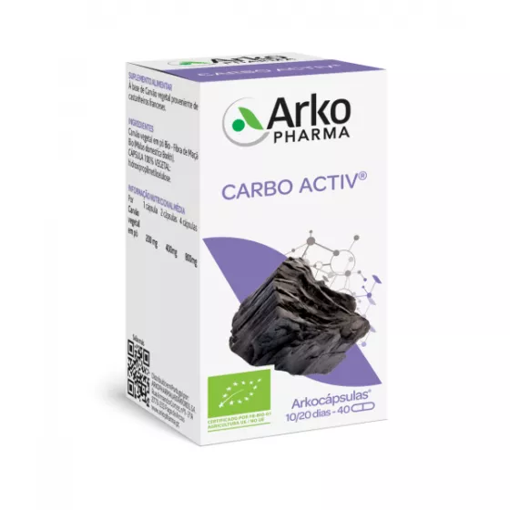 Arkocapsulas Carbo Activ Caps X80