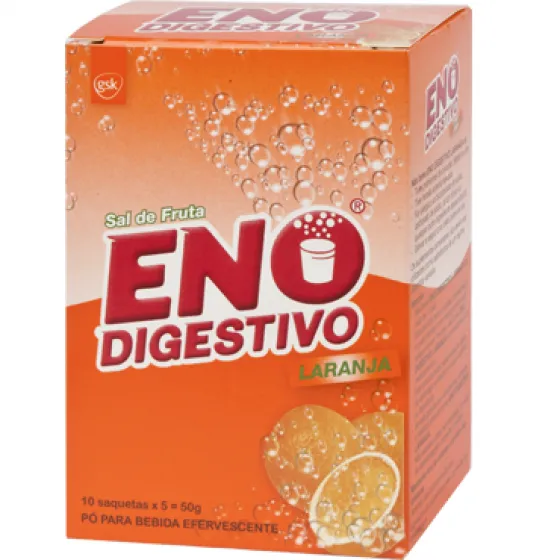 Eno Laranja Carteira Pó  X 10