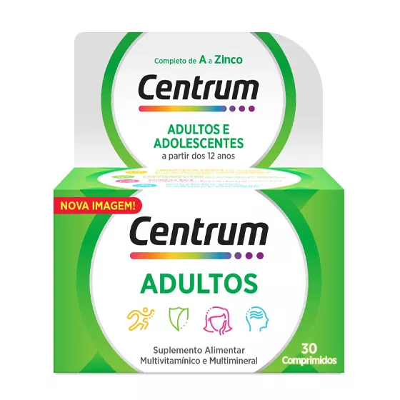 Centrum Adulto 30 Comprimidos