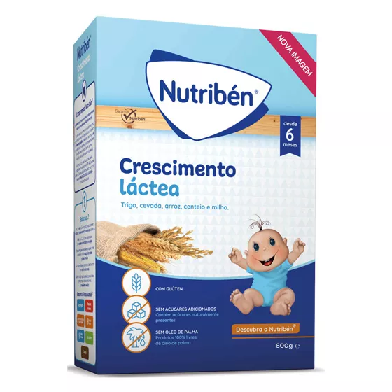 Nutribén Farinhas Crescimento Lactea 2x 300g