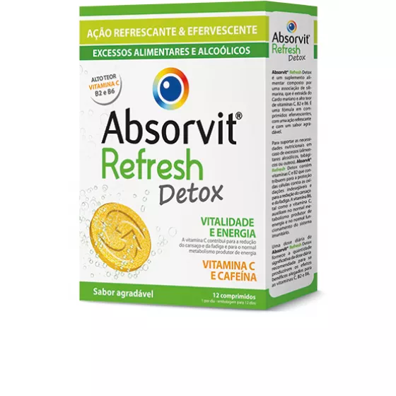 Absorvit Refresh 12 Comprimidos Efervescentes 1 Absorvit Refresh 12 Comprimidos Efervescentes
