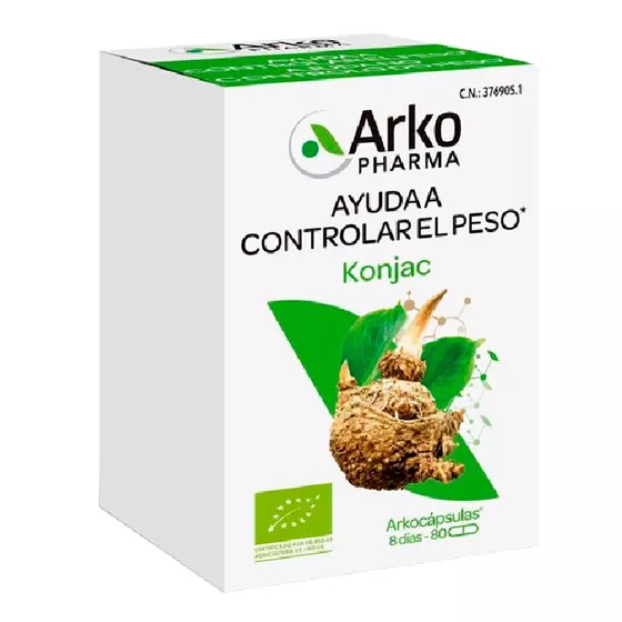 Arkocapsulas Konjac Caps X80 cáps