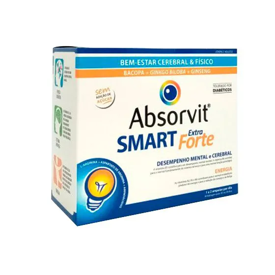 Absorvit Smart Ampolas Extra Fortes 10ml x30