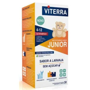 Viterra Junior Comprimidos Mastigáveis Laranja