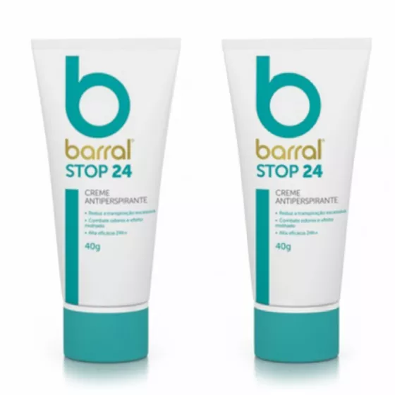 Barral Stop24 Cr 40G X2 Desc 50% 2ªUn