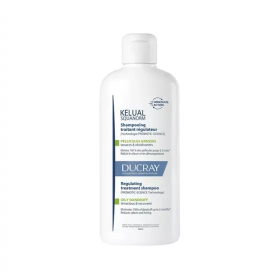 Ducray Kelual Squanorm Champô Caspa Oleosa 200ml 1 Ducray Kelual Squanorm Champô Caspa Oleosa 200ml