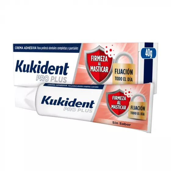 Kukident Pro Plus Firmeza Mastigar - 40G