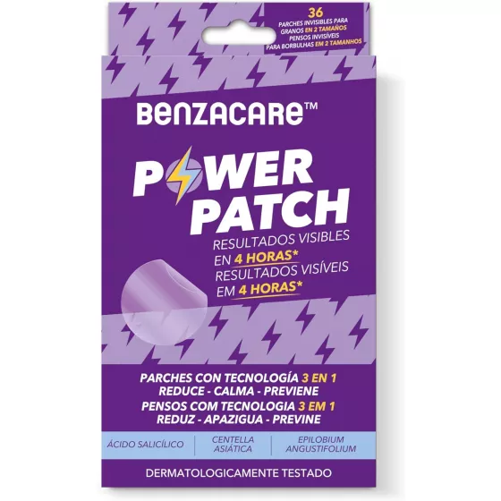 Benzacare Power Patch Pensos X36