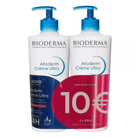 Atoderm Duo Creme Nutritivo 2x 500ml Preço Especial