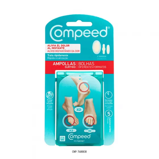 Compeed Penso Para Bolhas Diferentes Formatos 1 Compeed Penso Para Bolhas Diferentes Formatos