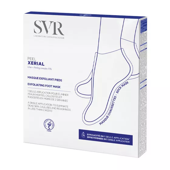 SVR Xerial Peel Máscara Meia Esfoliante Pés
