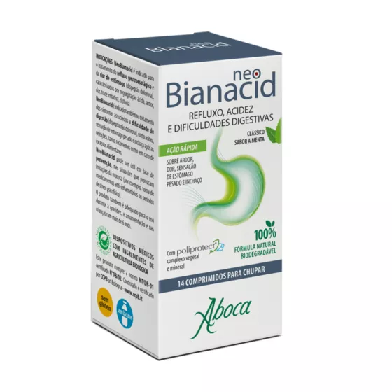 Neobianacid Limão 14 Comprimidos