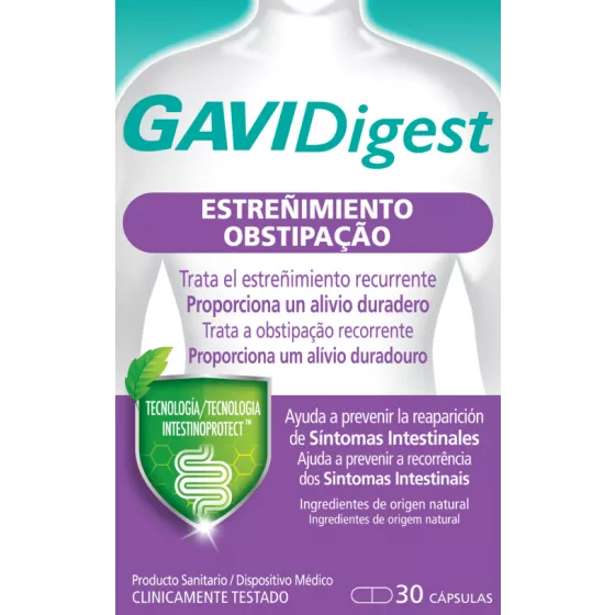 Gavidigest Obstipação 30 Cápsulas