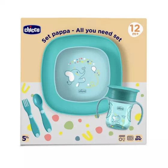 Chicco Conjunto de Papa 12M Azul