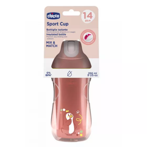 Chicco Copo Térmico Rosa 14M+