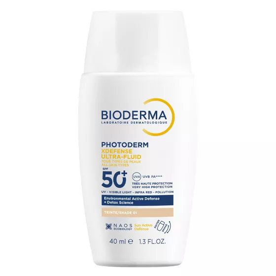 Bioderma Photoderm X Defense Ultra Fluido SPF50+ Muito Claro 40ml