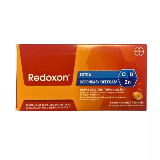 Redoxon Extra Defesas Comp Eferv LarX30