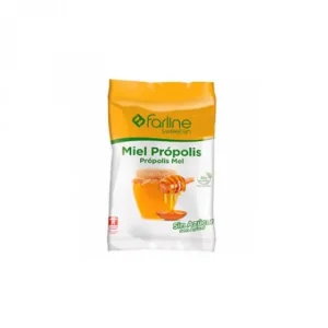 Farline Sweetsin Própolis Rebuçados sem açúcar, Saqueta 40g Mel