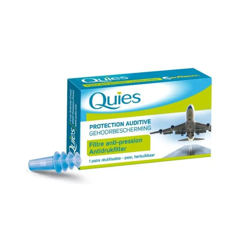 Quies SPECIFIC AVIÃO Tampões auriculares antipressão, Caixa 2Unidade(s)