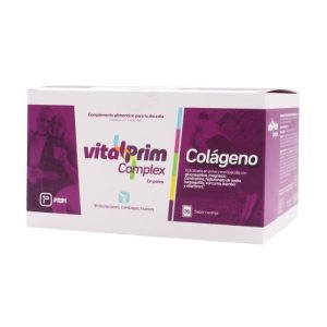 vitalprim complex collagen powder 30 sachets orange flavor