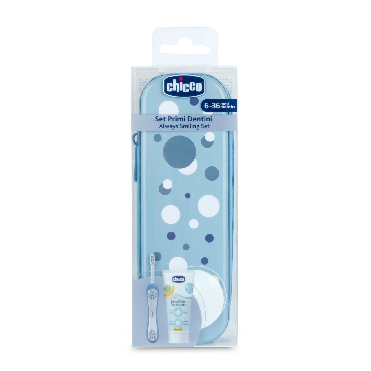 Chicco Conjunto de Higiene Oral Azul 6M+ - Image 3
