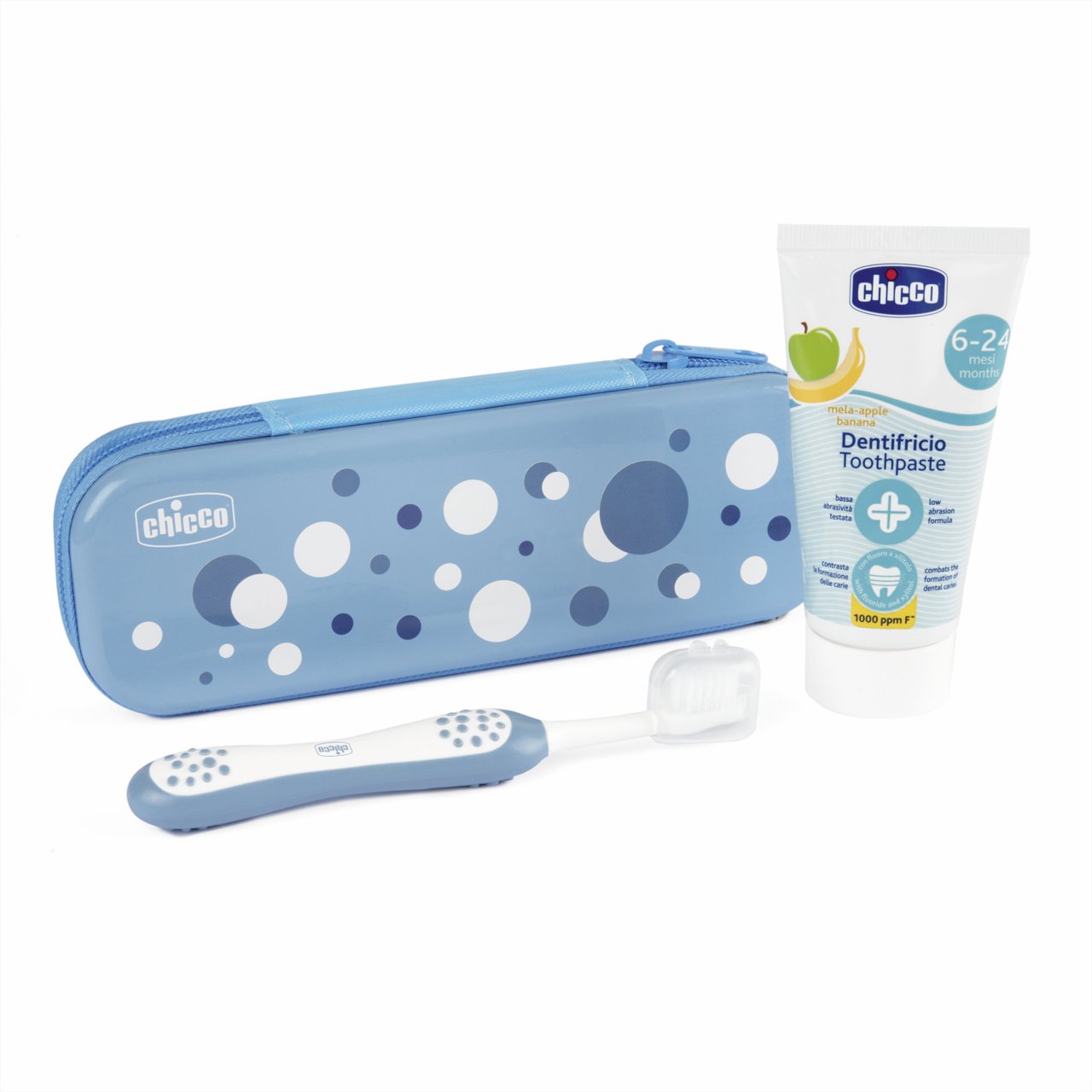 Chicco Conjunto de Higiene Oral Azul 6M+ - Image 2