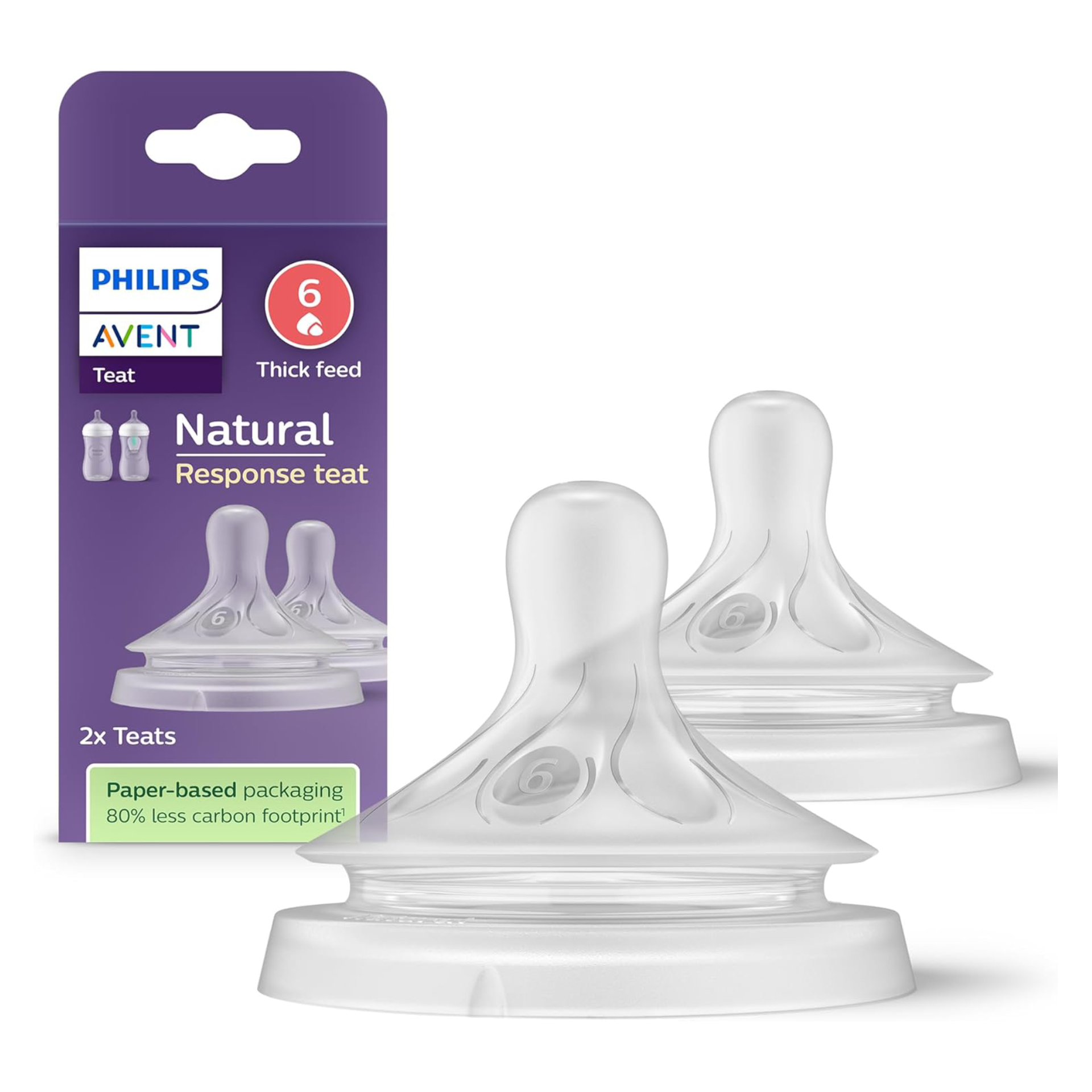 Philips Avent Natural Response Tetina Fluxo 6