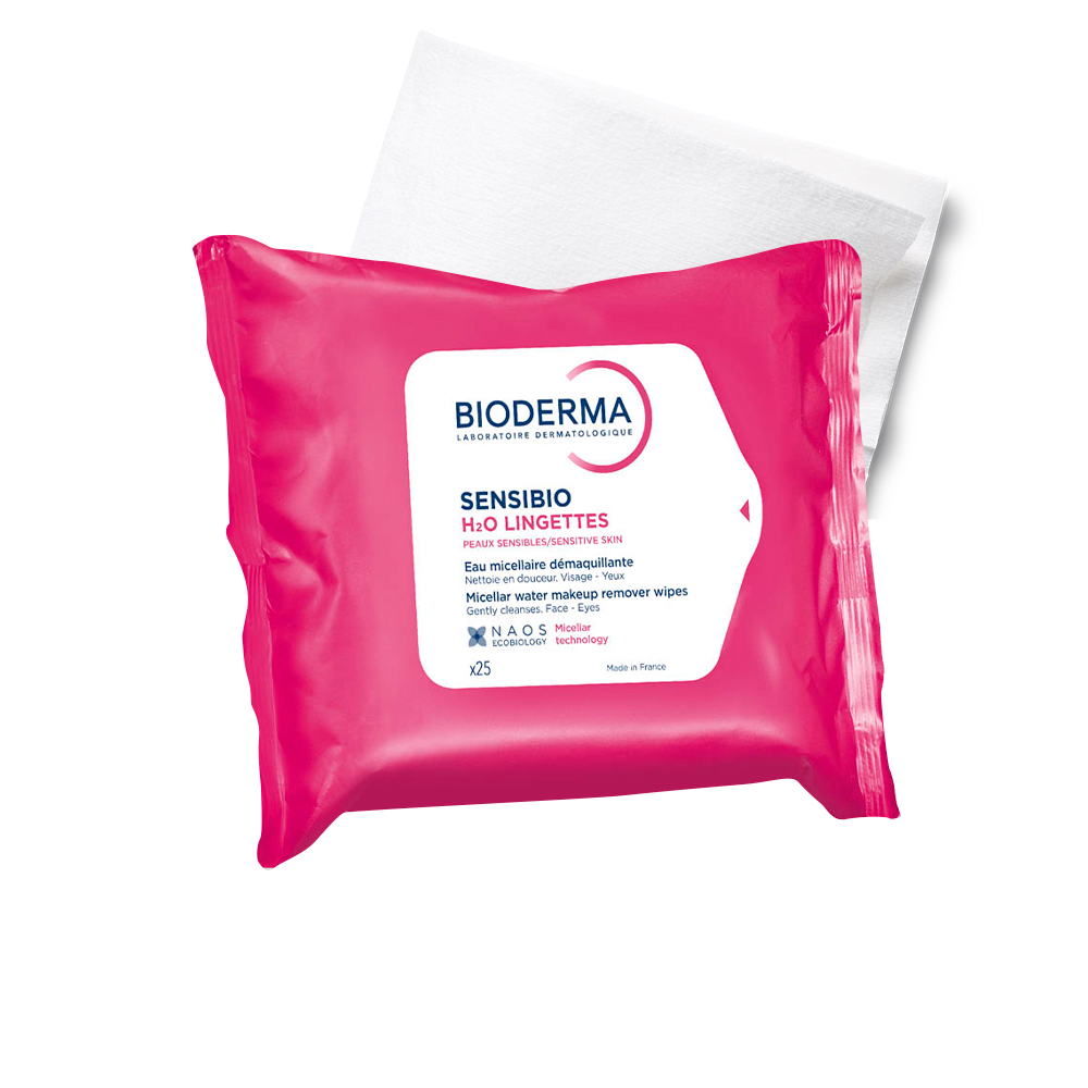 Sensibio Bioderma H2o Desmaquilhnate Toalhetes X25 2 Sensibio Bioderma H2o Desmaquilhnate Toalhetes X25 - Image 2