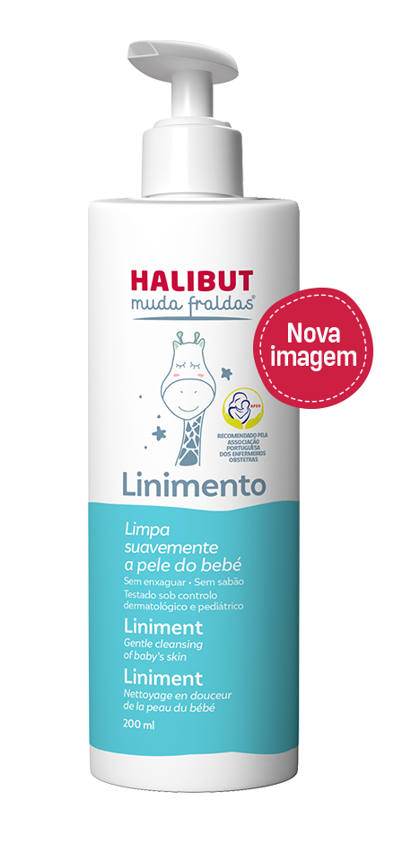 Halibut Muda Fraldas Linimento 200ml