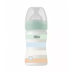 7252528 chicco bibera o well being verde150 ml sicone lento