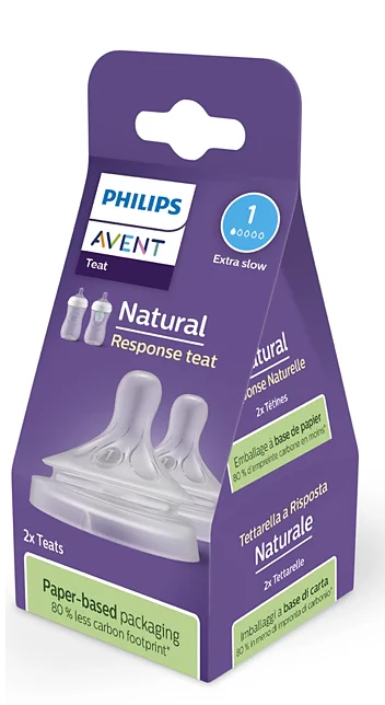 Philips Avent Tetina Natural Response Fluxo Ultra Lento