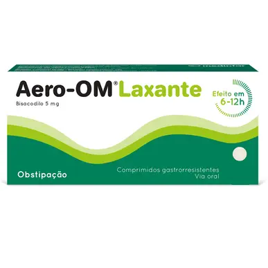 Aero-om Laxante 5 Mg 40 Comprimidos Gastrorresistentes