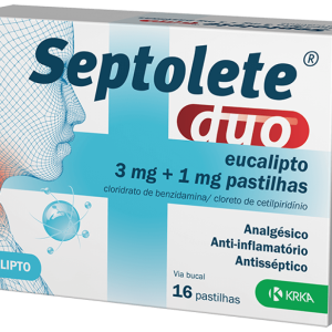 Septolete Duo, 3/1mg x 16 Pastilhas