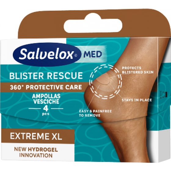 Salvelox Médio Hidro Gel Penso Calcanhar Xl X4
