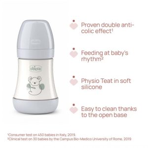 Chicco Biberão Perfect5 150ml Cinzento