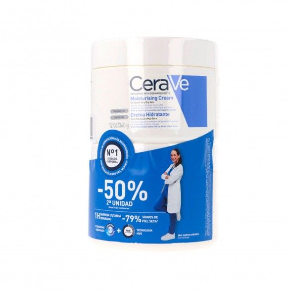CeraVe Core Moist Creme Hidratante 340GX2 -50%