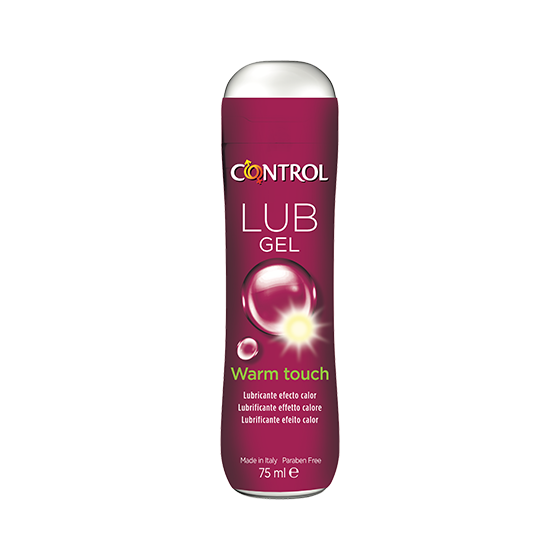 Control Gel Lub Warm Touch 75ml,