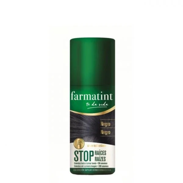 Farmatint Spray Stop Raizes Negro 75Ml