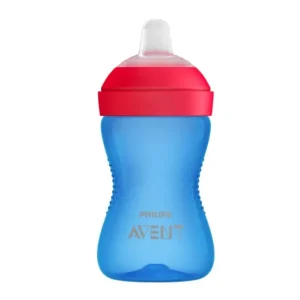 7240564 philips avent copo bico macio 300ml azul vermelho