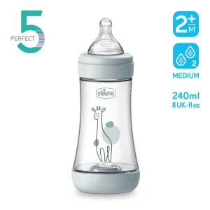 Chicco Biberão Perfect5 240ml Azul