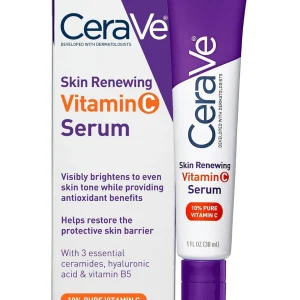 CeraVe Skin Renewing Sérum Vitamina C 30 mL – Luminosidade & Uniformidade