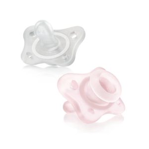 Chicco Physioforma Mini Soft Chupetas Rosa/Neutra 0-2M
