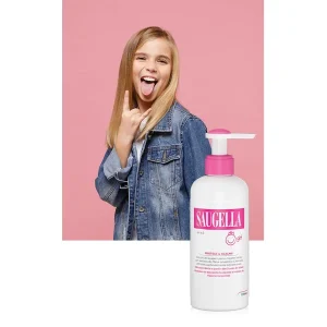 Saugella Girl - Solução de Lavagem Higiene Íntima 250ml