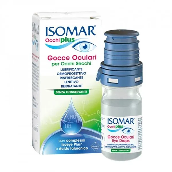 Isomar Occhi Plus Olho Seco Gotas Oftálmicas 10ml