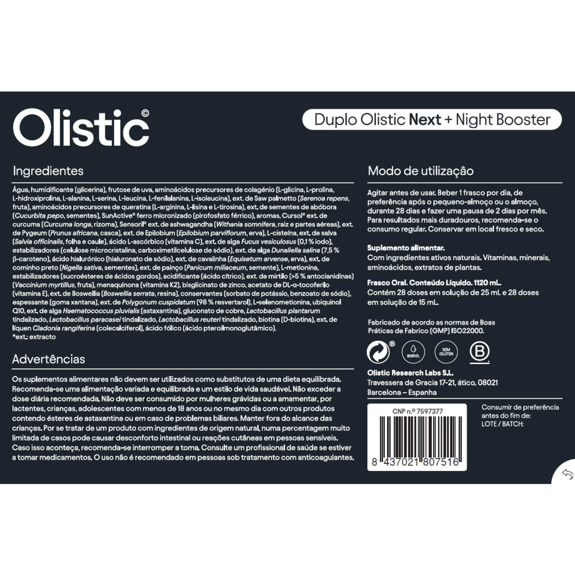 Olistic Night Booster - Um booster noturno que atua enquanto te desconectas. - Image 5