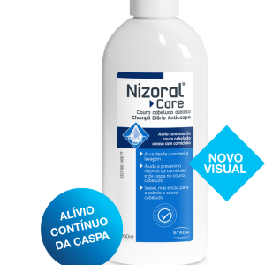 Nizoral Care Champô diário anticaspa para couro cabeludo oleoso, Frasco 200ml