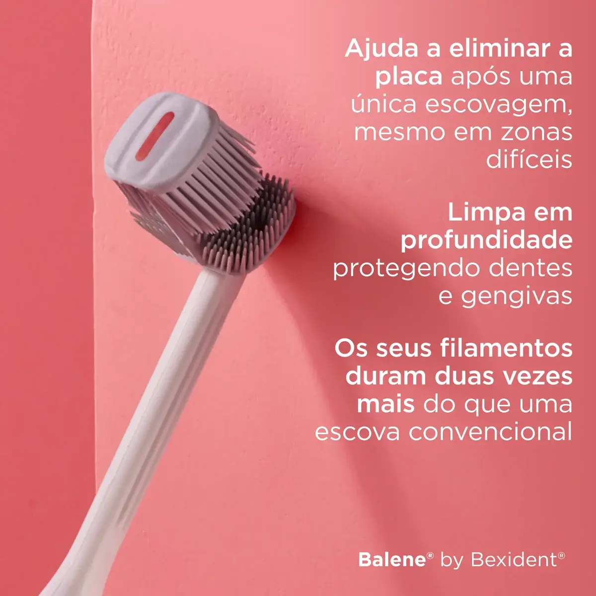 Balene by Bexident Escova Dentes Média Coral - Image 2
