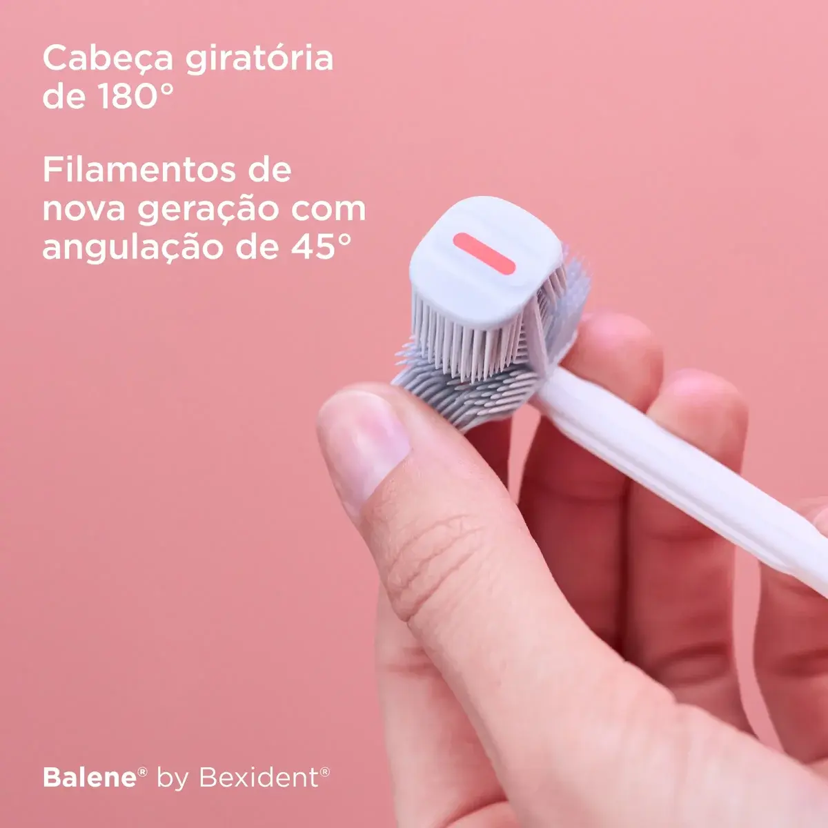 Balene by Bexident Escova Dentes Suave Coral